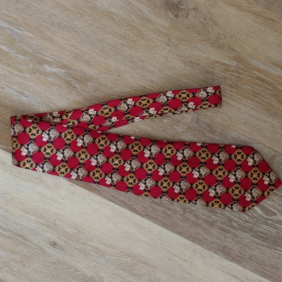 Vintage Valentino Cravatte 100% Silk Necktie - Picture 3 of 7
